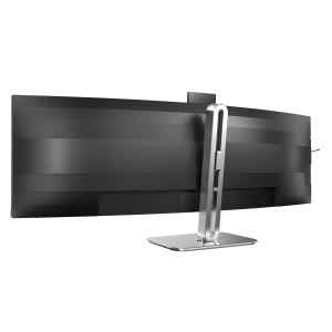 Philips 49B2U5900CH - 5000 Series - LED-Monitor - gebogen - USB - 124.5 cm (49") (48.8" sichtbar) - 5120 x 1440 Dual Quad HD @ 75 Hz - VA - 400 cd/m² - 3000:1 - DisplayHDR 400 - 4 ms - 2xHDMI, DisplayPort, USB-C - Lautsprecher - Schwarz