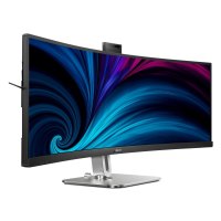 Philips 49B2U5900CH - 5000 Series - LED-Monitor - gebogen - USB - 124.5 cm (49") (48.8" sichtbar) - 5120 x 1440 Dual Quad HD @ 75 Hz - VA - 400 cd/m² - 3000:1 - DisplayHDR 400 - 4 ms - 2xHDMI, DisplayPort, USB-C - Lautsprecher - Schwarz