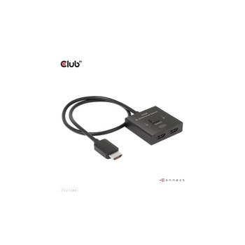 Club 3D HDMI 2-in-1 Bi-directional Switch for 8K60Hz or 4K120Hz