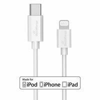 MEDIARANGE Lade- u. Datenkabel USB-C auf Lightning 1m weiß - Digital/Daten