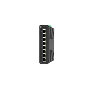 LevelOne Switch 8x GE IGS-2108P 8xPoE Outputs nero