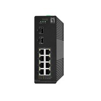 LevelOne Switch 10x GE IGS-2110P 2xSFP 8x PoE Outputs - Switch