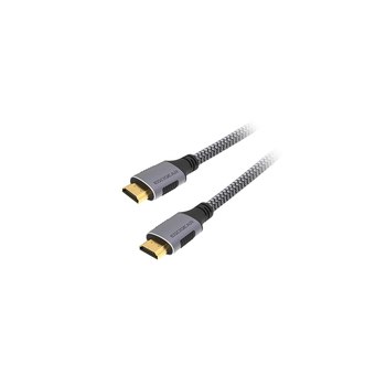 EgoGear SCH20 HDMI Kabel 2m grau/schwarz UNI - Kabel - Digital/Display/Video