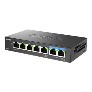 D-Link DMS 107 - Switch - unmanaged - 5 x 10/100/1000 + 2...