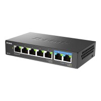 D-Link DMS 107 - Switch - unmanaged - 5 x 10/100/1000 + 2 x 2.5GBase-T