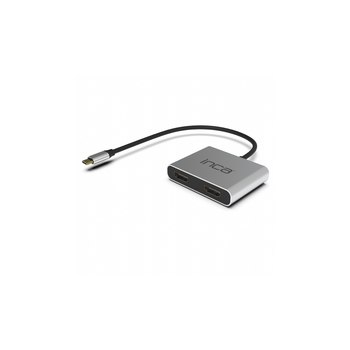 INCA Adapter ITPC-4THubX4 2HDMI 4K 30Hz 4 in 1 USB Typ C - Adapter