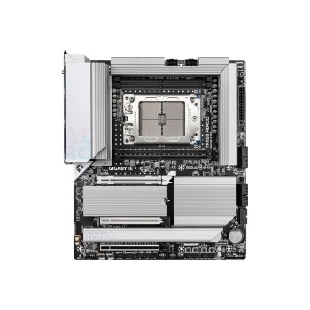 Gigabyte TRX50 AERO D - 1.0 - Motherboard - E-ATX - Socket sTR5 - AMD TRX50 Chipsatz - USB 3.2 Gen 1, USB 3.2 Gen 2, USB4, USB-C 3.2 Gen 2x2 - 10 Gigabit LAN, 2.5 Gigabit LAN, Bluetooth, Wi-Fi 7 - HD Audio (8-Kanal)