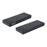 i-Tec - Dockingstation - USB-C / USB 3.0 / Thunderbolt 3 / Thunderbolt 4 - 2 x HDMI, 2 x DP++ - 1GbE - 130 Watt