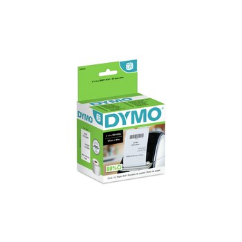 Dymo LabelWriter-Bonrolle 57 mm x 91 m weiß Endlos-Papierrolle für Thermodirektdrucker