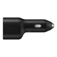 Samsung EP-L4020 - Auto-Netzteil - 40 Watt - FC - 2 Ausgabeanschlussstellen (USB, 24 pin USB-C) - Schwarz