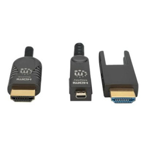 Manhattan HDMI to Micro HDMI Plenum-Rated Cable, 4K@60Hz...