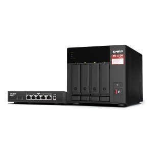 QNAP TS-473A - NAS-Server - 4 Schächte - SATA 6Gb/s