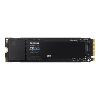 Samsung 990 EVO MZ-V9E1T0BW - SSD - verschlüsselt - 1 TB - intern - M.2 2280 - PCIe 5.0 x2 (NVMe)