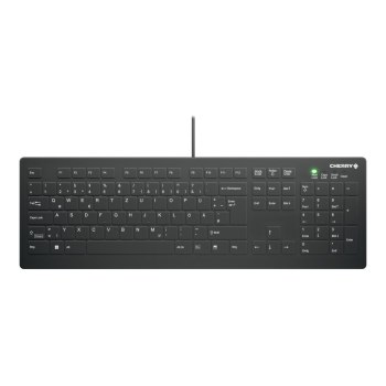 Cherry Active Key AK-C8112 - Tastatur - Wischdesinfektion, flaches Tastenprofil