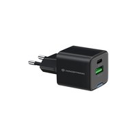 Conceptronic Ladegerät 2Port 20W 1xUSB-C 1xUSB-A Desk PD sw