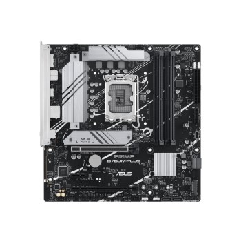 ASUS PRIME B760M-PLUS - Motherboard - micro ATX - LGA1700-Sockel - B760 Chipsatz - USB 3.2 Gen 2, USB 3.2 Gen 1, USB-C 3.2 Gen 1 - 2.5 Gigabit LAN - Onboard-Grafik (CPU erforderlich)