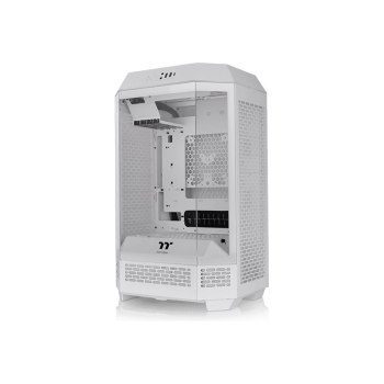 Thermaltake The Tower 300 Snow - Micro Tower - mini ITX / micro ATX - Seitenteil mit Fenster (gehärtetes Glas)