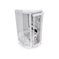 Thermaltake The Tower 300 Snow - Micro Tower - mini ITX / micro ATX - Seitenteil mit Fenster (gehärtetes Glas)