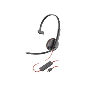 HP Poly Blackwire 3210 - Serie 3200 - Cuffia - On-Ear