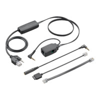 HP Poly APA-24 - Elektronischer Hook-Switch Adapter für Tischtelefon