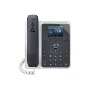 Poly Edge E100 - VoIP-Telefon mit Rufnummernanzeige/Anklopffunktion - dreiweg Anruffunktion - SIP, SDP