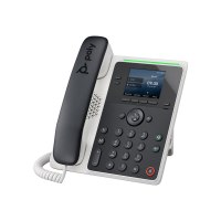 Poly Edge E100 - VoIP-Telefon mit Rufnummernanzeige/Anklopffunktion - dreiweg Anruffunktion - SIP, SDP