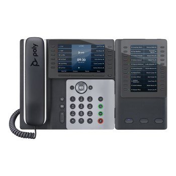 Poly Edge E Expansion Module - Funktionstasten-Erweiterungsmodul für VoIP-Telefon - 22 multifunktionale Leitungstasten - für Poly Edge E400, E500