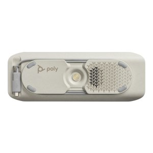 Poly Sync 40+ - Smarte Freisprecheinrichtung - Bluetooth - kabellos, kabelgebunden - USB-C, USB-A - Schwarz, Silber - Zoom Certified