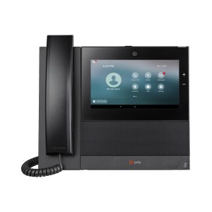 Poly CCX 700 OpenSIP - VoIP-Telefon - mit Digitalkamera mit Rufnummernanzeige/Anklopffunktion - SIP, RTCP, RTP - 24 Leitungen - Schwarz