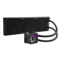 Enermax LIQMAXFLO SR ELC-LMF360-SF - processor liquid cooling system - ARGB - cooler size: 360 mm - (for: LGA115x Socket, LGA1200, LGA1366, LGA1700, LGA2011, LGA2011-3 (Square ILM)