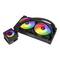 Enermax LIQMAXFLO ELC-LMF240T-ARGB - processor liquid cooling system - 38 mm thick cooler - cooler size: 240 mm - (for: LGA115x Socket, LGA1200, LGA1366, LGA1700, LGA2011, LGA2011-3 (Square ILM)