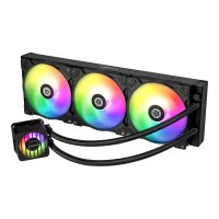 Enermax LIQMAXFLO ELC-LMF420T-ARGB - Prozessor-Flüssigkeitskühlsystem - 38 mm dicker Kühler - Kühlergröße: 420 mm - (für: LGA1366, LGA2011, LGA2011-3 (Square ILM)