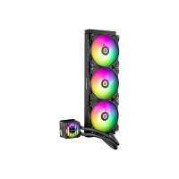 Enermax LIQMAXFLO ELC-LMF420T-ARGB - processor liquid cooling system - 38 mm thick cooler - cooler size: 420 mm - (for: LGA115x Socket, LGA1200, LGA1366, LGA1700, LGA2011, LGA2011-3 (Square ILM)