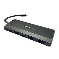 LC-Power Hub-C-MULTI-7-M2 USB-C-Hub/M2 M.2-SSD retail