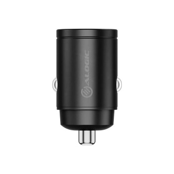 Alogic Rapid Power Mini - Auto-Netzteil - 30 Watt - 3 A - Fast Charge - 2 Ausgabeanschlussstellen (24 pin USB-C)