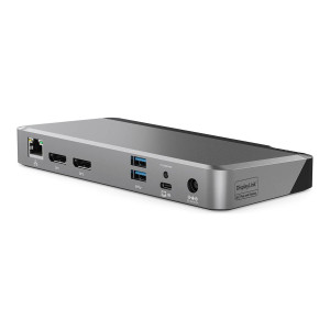 ALOGIC DX2 - Dockingstation - USB-C - 2 x DP - 1GbE - 100 Watt