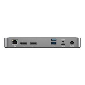 ALOGIC DX2 - Dockingstation - USB-C - 2 x DP - 1GbE - 100 Watt