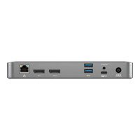 ALOGIC DX2 - Dockingstation - USB-C - 2 x DP - 1GbE - 100 Watt