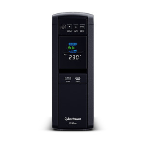 CyberPower Systems CyberPower CP1350EPFCLCD Line-Interaktiv 1350VA 6AC-Ausgänge Tower Schwarz Unterbrechungsfreie Stromversorgung (UPS)