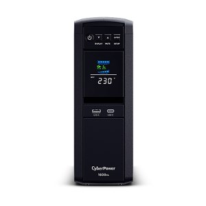 CyberPower - USV - Wechselstrom 220/230/240 V - 1000 Watt - 1600 VA - 1 x Batterie - Bleisäure - RS-232, USB - Ausgangsanschlüsse: 6