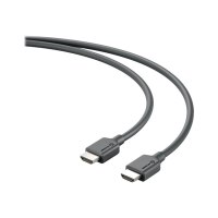 Alogic Elements Series - Premium Highspeed - HDMI-Kabel mit Ethernet - HDMI männlich zu HDMI männlich - 1 m - Schwarz - geformt, unterstützt 4K 60 Hz (4096 x 2160)