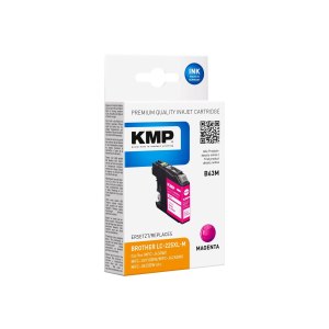 KMP B63M - 11.8 ml - Magenta - kompatibel - Tintenpatrone...