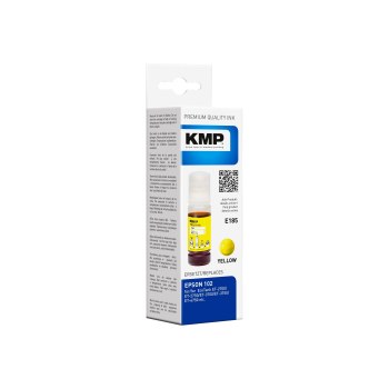 KMP E185 - 70 ml - Gelb - kompatibel - Tintenbehälter (Alternative zu: Epson 102)