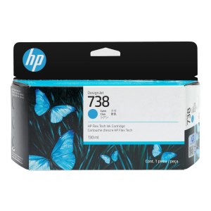 HP 738 - 130 ml - Cyan - original - DesignJet