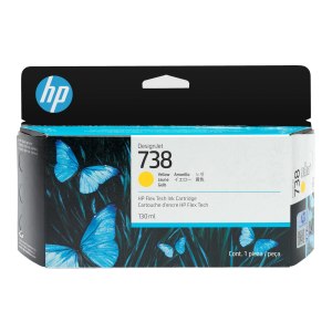 HP 738 - 130 ml - Gelb - original - DesignJet