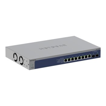 Netgear S3600 Series XS508TM - Switch - 2+/L3 Lite - Smart - 8 x 10/25 Gigabit Ethernet + 2 x 10 Gb Ethernet SFP+ (Uplink)