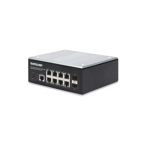 Intellinet 8-Port Gigabit Ethernet PoE+ Web-Managed...