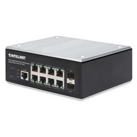 Intellinet 8-Port Gigabit Ethernet PoE+ Web-Managed Industrie-Switch mit 2 SFP-Ports IEEE 802 - 1 Gbps - 8-Port