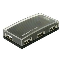 Delock Hub - 4 x USB 2.0 - Desktop