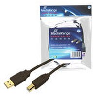 MEDIARANGE Printer Cable - USB-Kabel - USB (M)